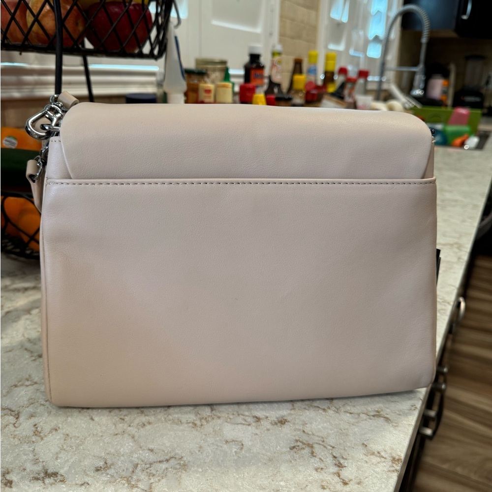 Karl Lagerfeld Cheri Leather Shoulder Bag - Picture 6 of 10